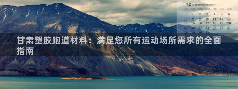 尊龙官网免费下载安装：甘肃塑胶跑道材料：满足您所有运
