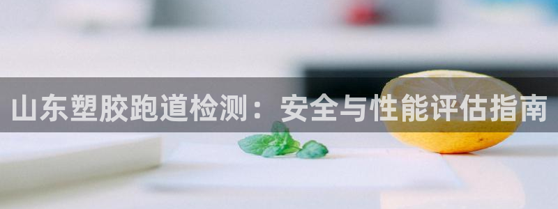 尊龙旗舰店：山东塑胶跑道检测：安全与性能评估指南