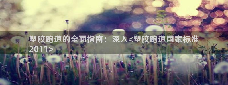 尊龙官网/首选kpm：塑胶跑道的全面指南：深入<塑胶